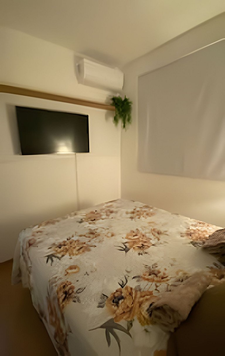 208 Férias na Praia - Apto 2 Qts com Varanda- Tranquilidade