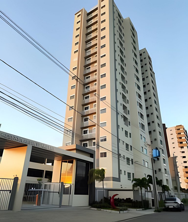 Apto 2 Qtos, Praia, Vista Incrível e Lazer Completo João Pes
