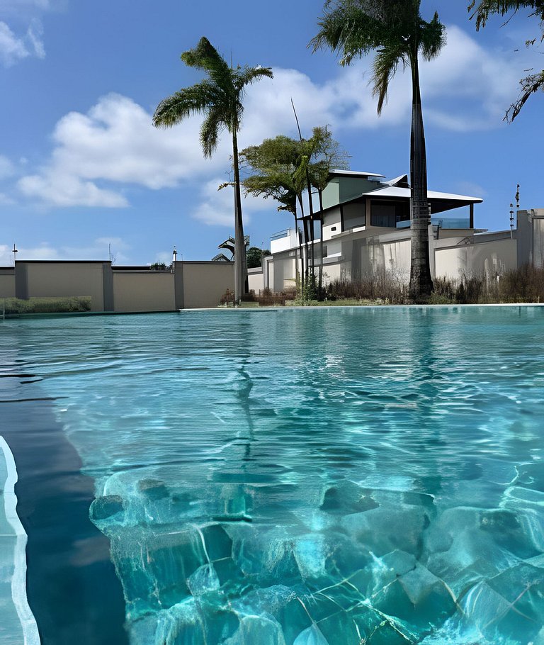 Apto 2 Qtos, Praia, Vista Incrível e Lazer Completo João Pes