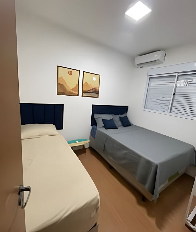 Apto 2 Qtos, Praia, Vista Incrível e Lazer Completo João Pes