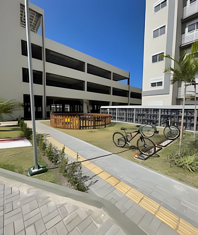 Apto 2 Qtos, Praia, Vista Incrível e Lazer Completo João Pes
