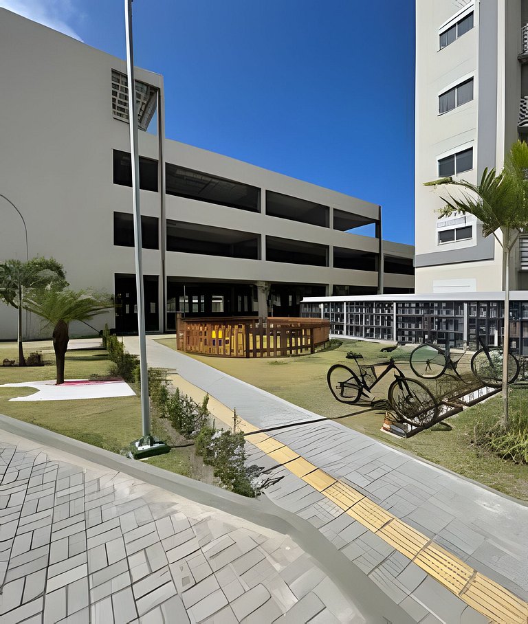 Apto 2 Qtos, Praia, Vista Incrível e Lazer Completo João Pes