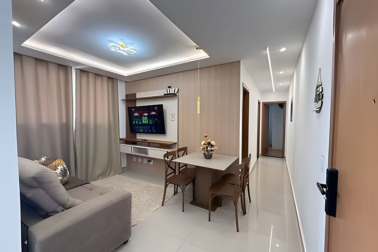 Lindo Apto Novo | Praia + Lazer Completo 2 Qtos João Pessoa