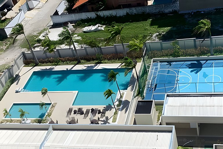 1205 Apto 2 Qtos com Suíte Vista mar João Pessoa