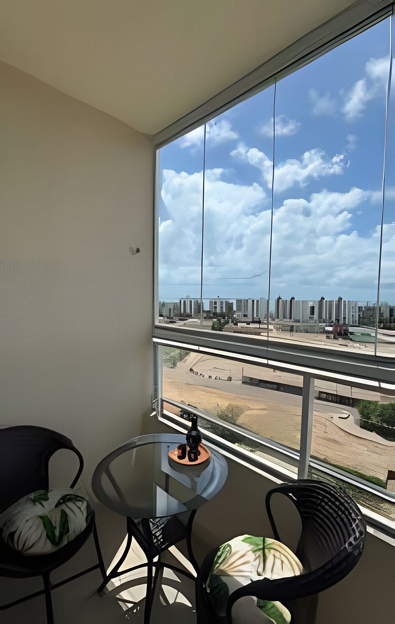 1205 Apto 2 Qtos com Suíte Vista mar João Pessoa