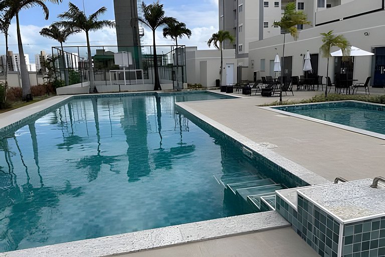 Apto Novo | Praia + Lazer Completo 2 Qtos João Pessoa