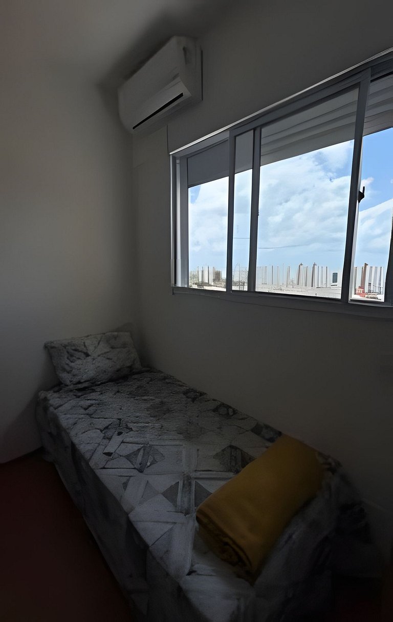 1205 Apto 2 Qtos com Suíte Vista mar João Pessoa
