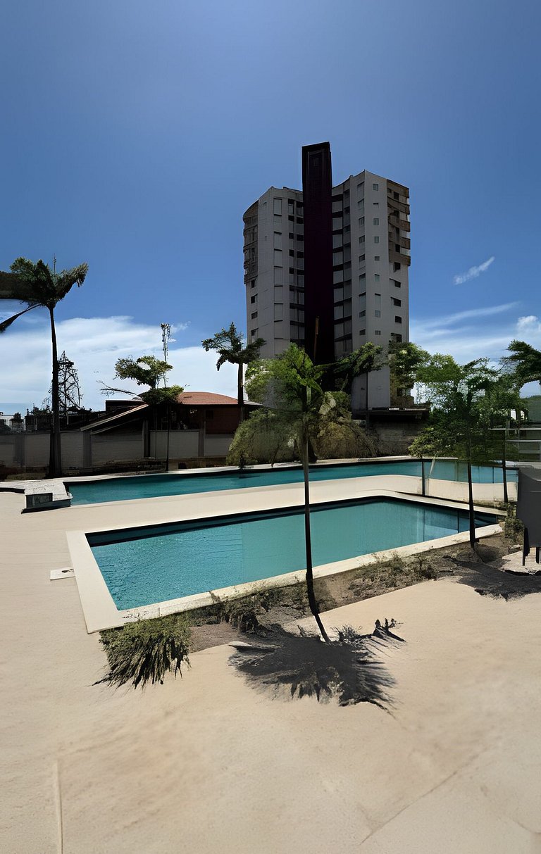 1205 Apto 2 Qtos com Suíte Vista mar João Pessoa