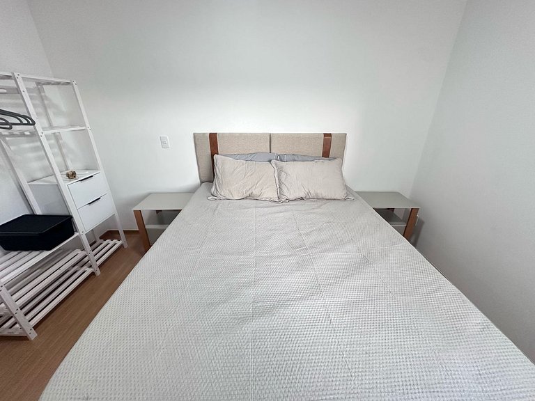 Apto luxo 2 Quartos c/ Suíte Vista Mar - 600M da Praia Cabed