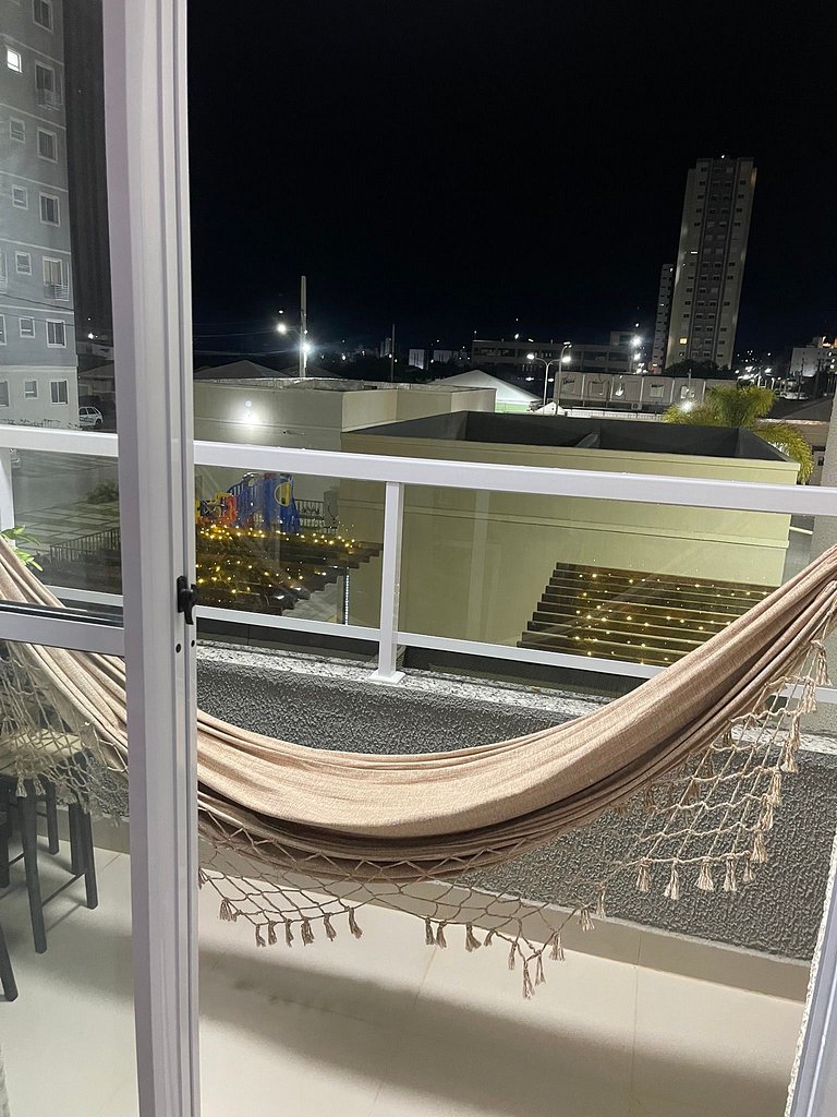 208 Férias na Praia - Apto 2 Qts com Varanda- Tranquilidade