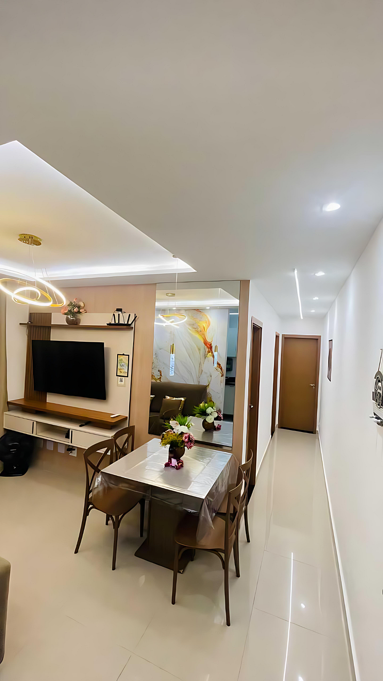 Lindo Apto Novo | Praia + Lazer Completo 2 Qtos João Pessoa