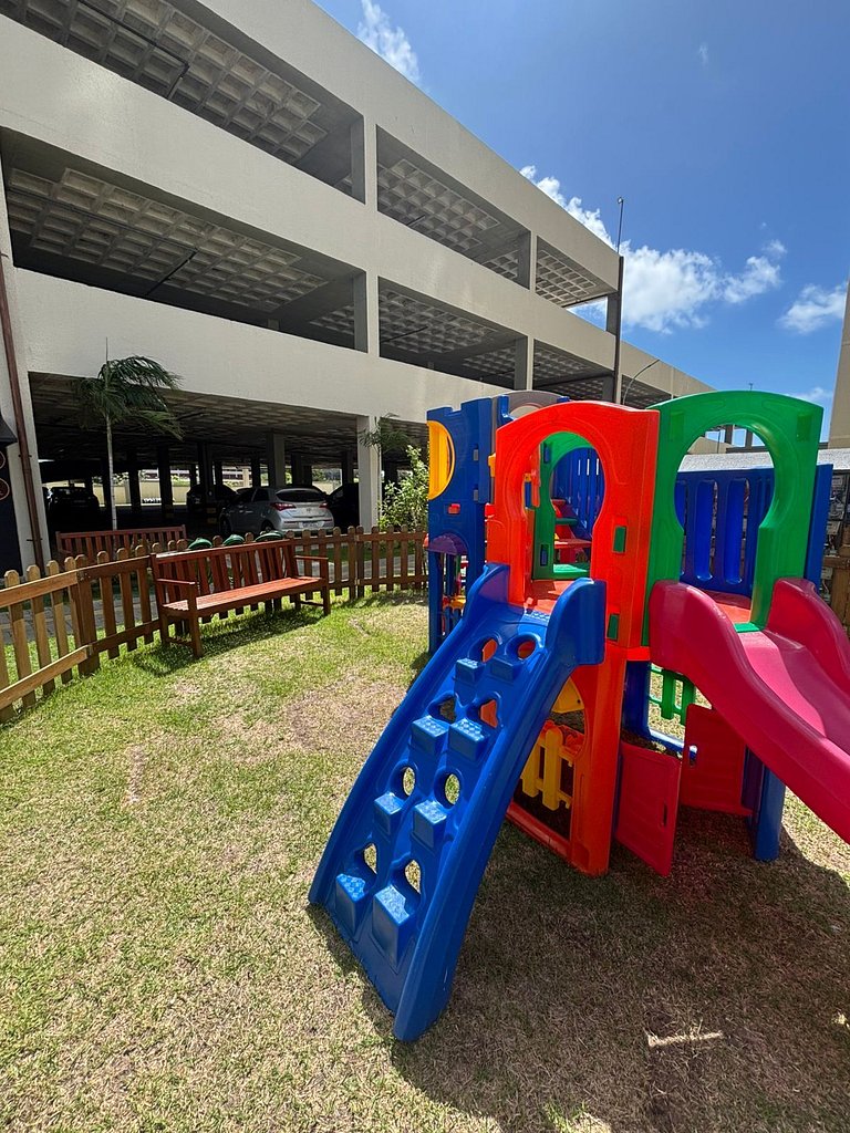Apto 2 Qtos, Praia, Vista Incrível e Lazer Completo João Pes