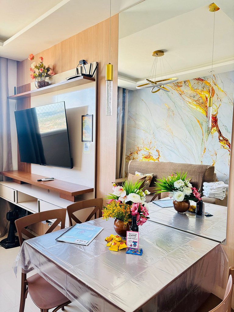 Lindo Apto Novo | Praia + Lazer Completo 2 Qtos João Pessoa