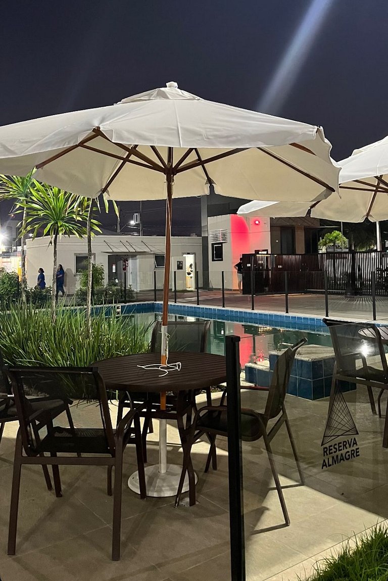 Lindo Apto Novo | Praia + Lazer Completo 2 Qtos João Pessoa