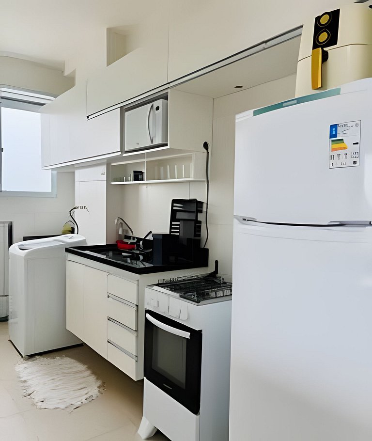 Apto 2 Qtos / Lazer / Wi-Fi / Lazer Completo / Mar