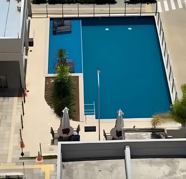 1102 apto 2 Qtos-Wi-Fi-Piscina-Verão-Varanda-Vista