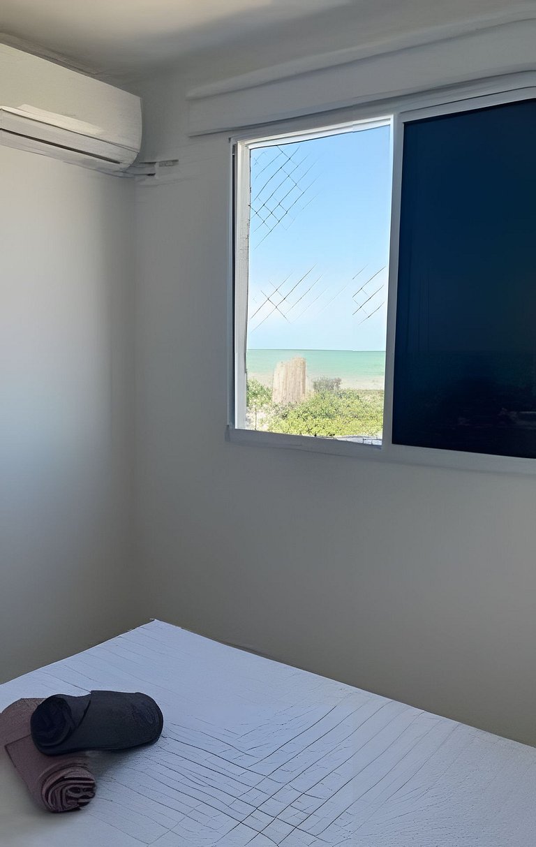 Apto 2 Qtos  Wi-Fi + garagem - Vista Mar - Piscina