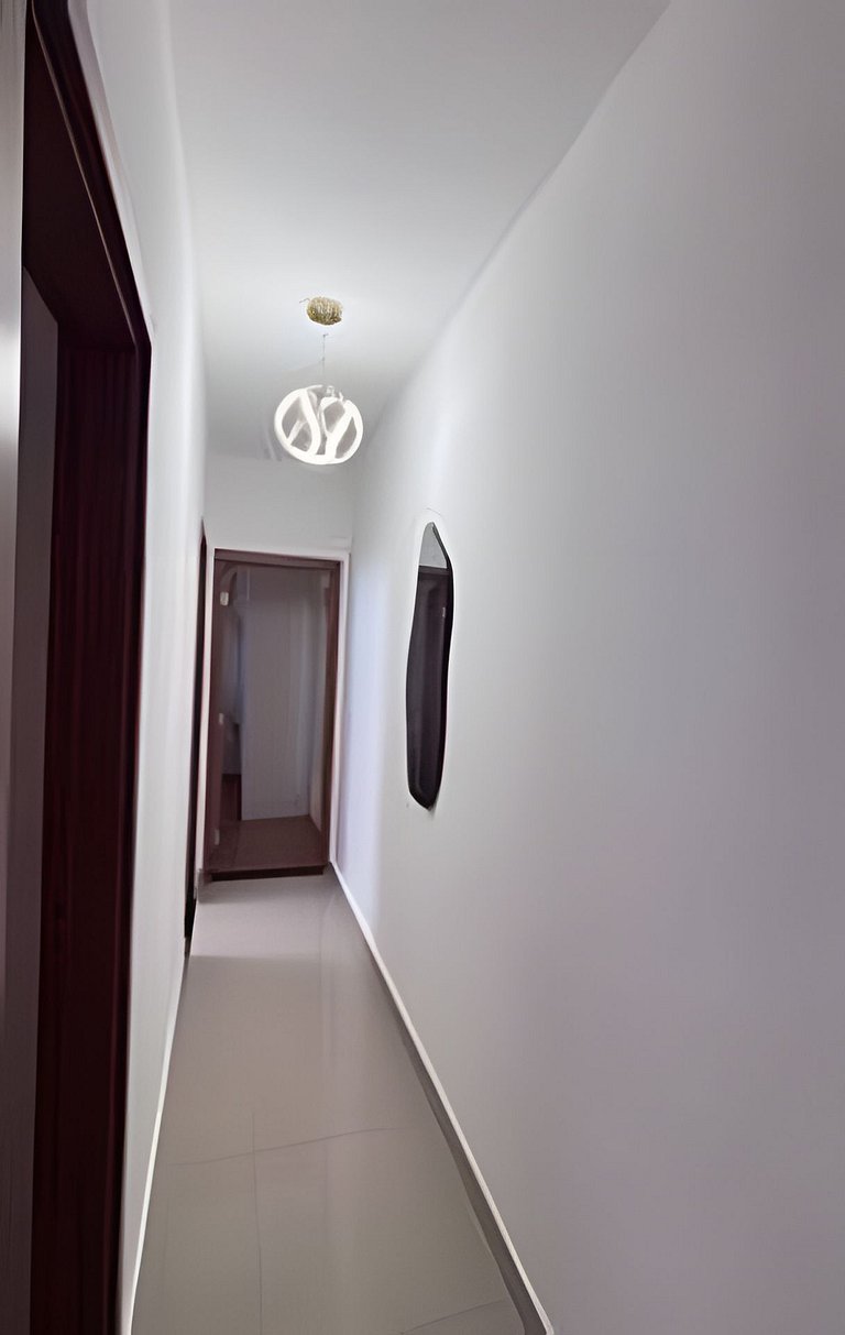 Apto 2 Qtos  Wi-Fi + garagem - Vista Mar - Piscina