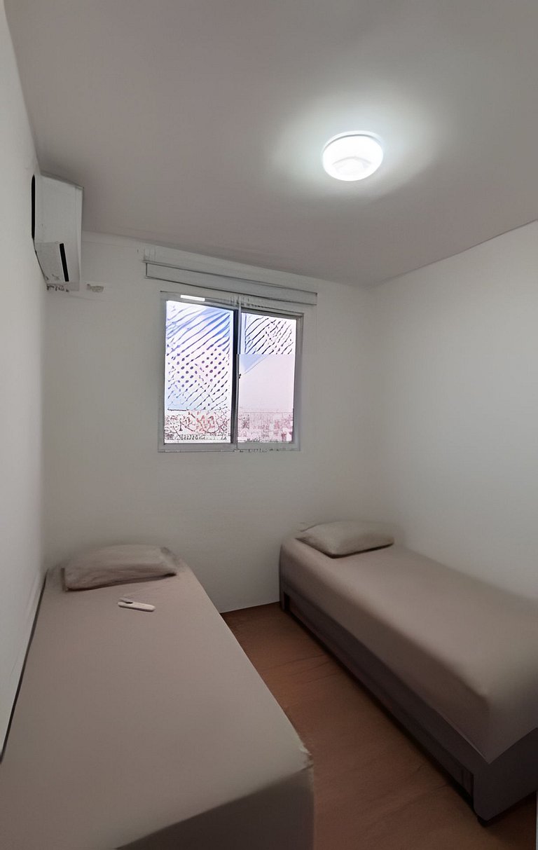 Apto 2 Qtos  Wi-Fi + garagem - Vista Mar - Piscina