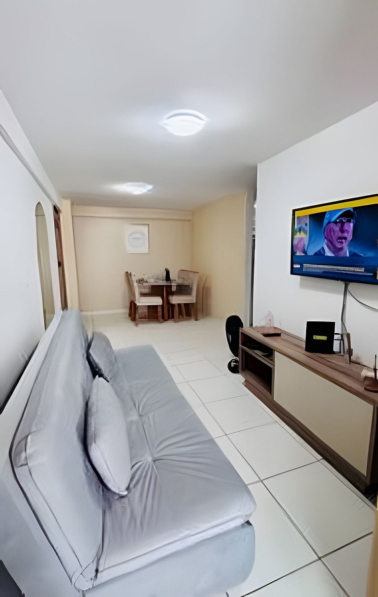 (409) Conforto em Cabo Branco • 2 Qtos  • Piscina