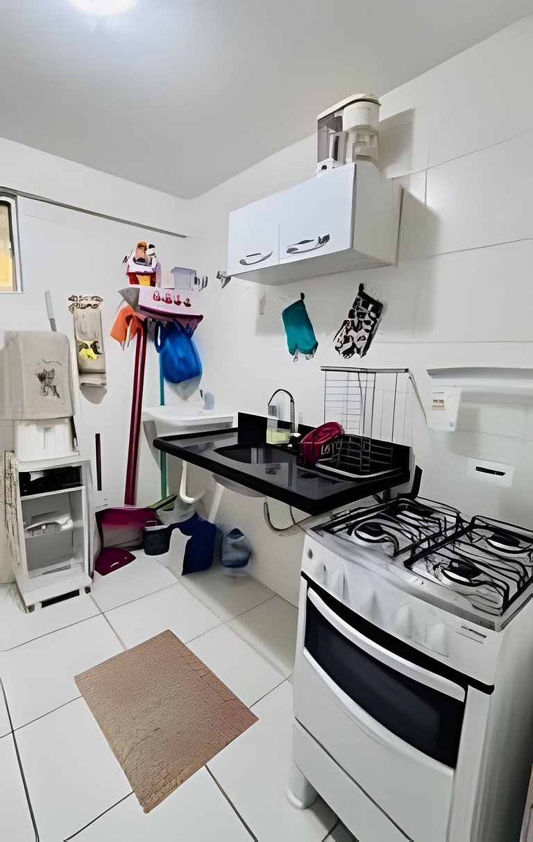 (409) Conforto em Cabo Branco • 2 Qtos  • Piscina