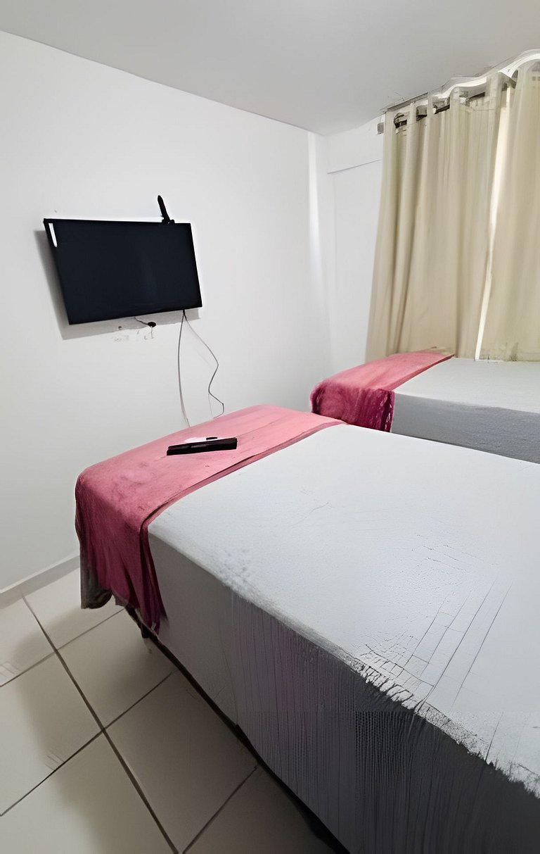 (409) Conforto em Cabo Branco • 2 Qtos  • Piscina