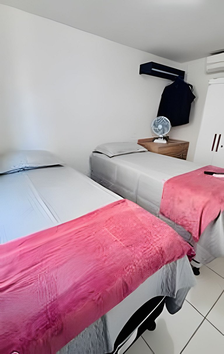 (409) Conforto em Cabo Branco • 2 Qtos  • Piscina