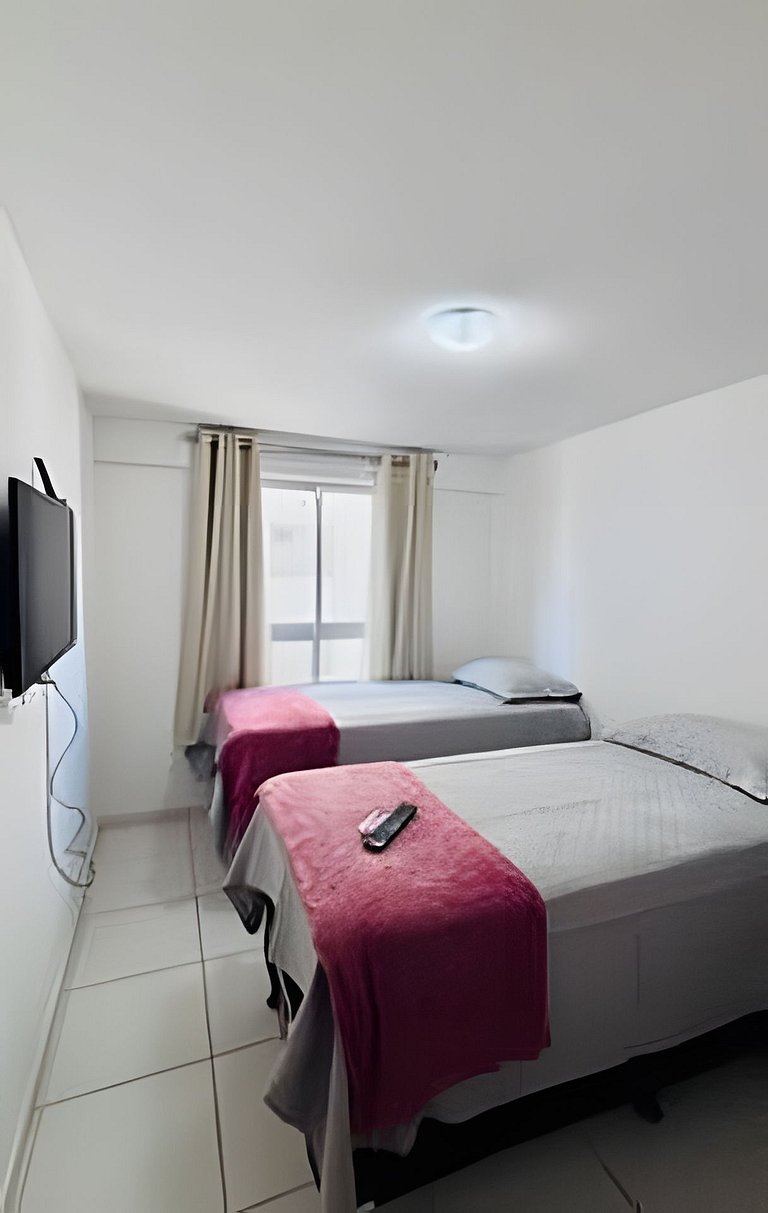 (409) Conforto em Cabo Branco • 2 Qtos  • Piscina