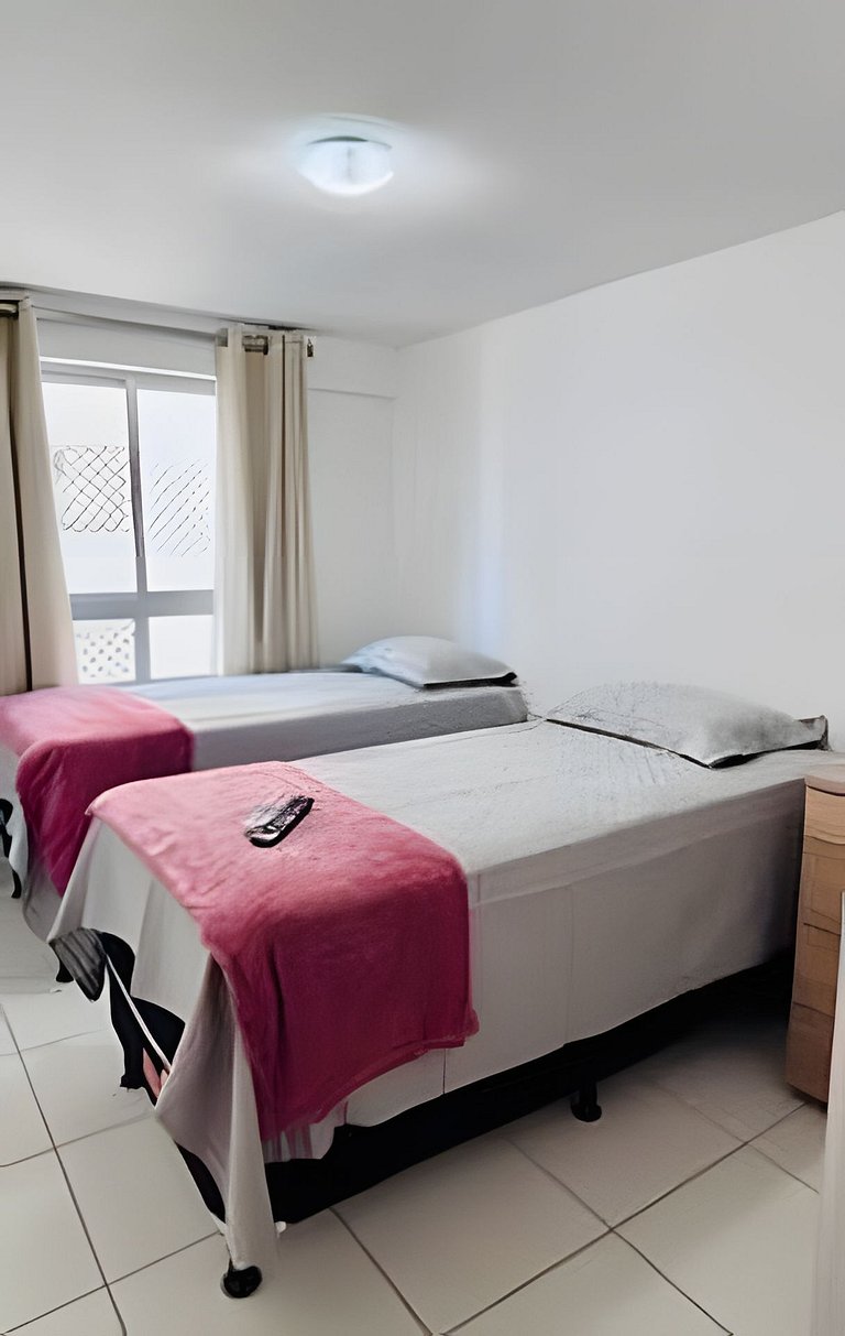 (409) Conforto em Cabo Branco • 2 Qtos  • Piscina