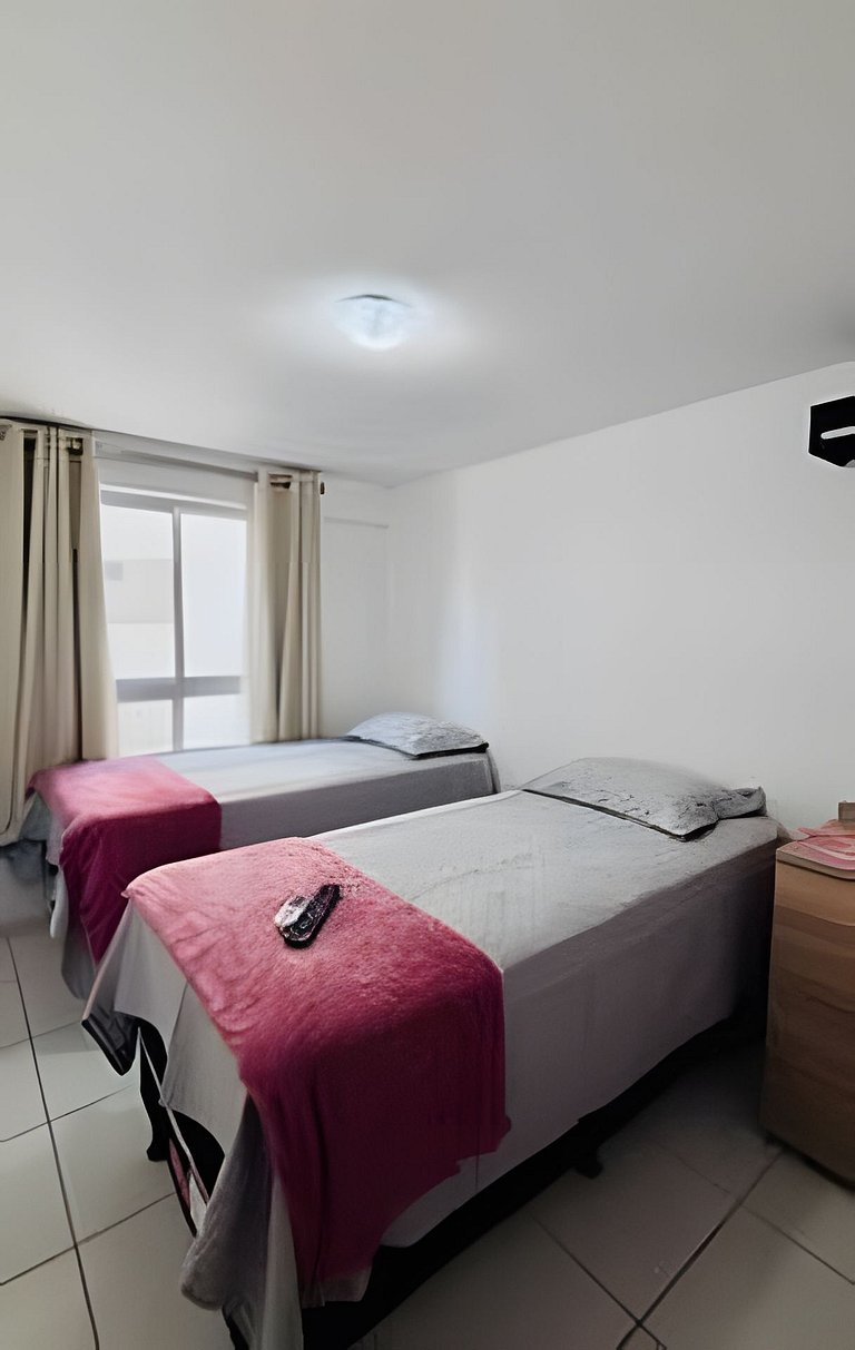(409) Conforto em Cabo Branco • 2 Qtos  • Piscina