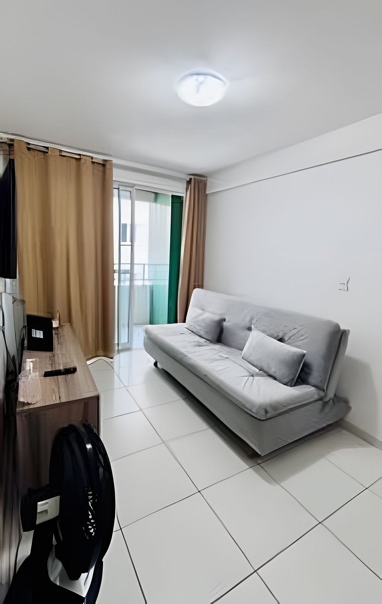 (409) Conforto em Cabo Branco • 2 Qtos  • Piscina