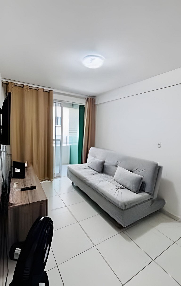 (409) Conforto em Cabo Branco • 2 Qtos  • Piscina