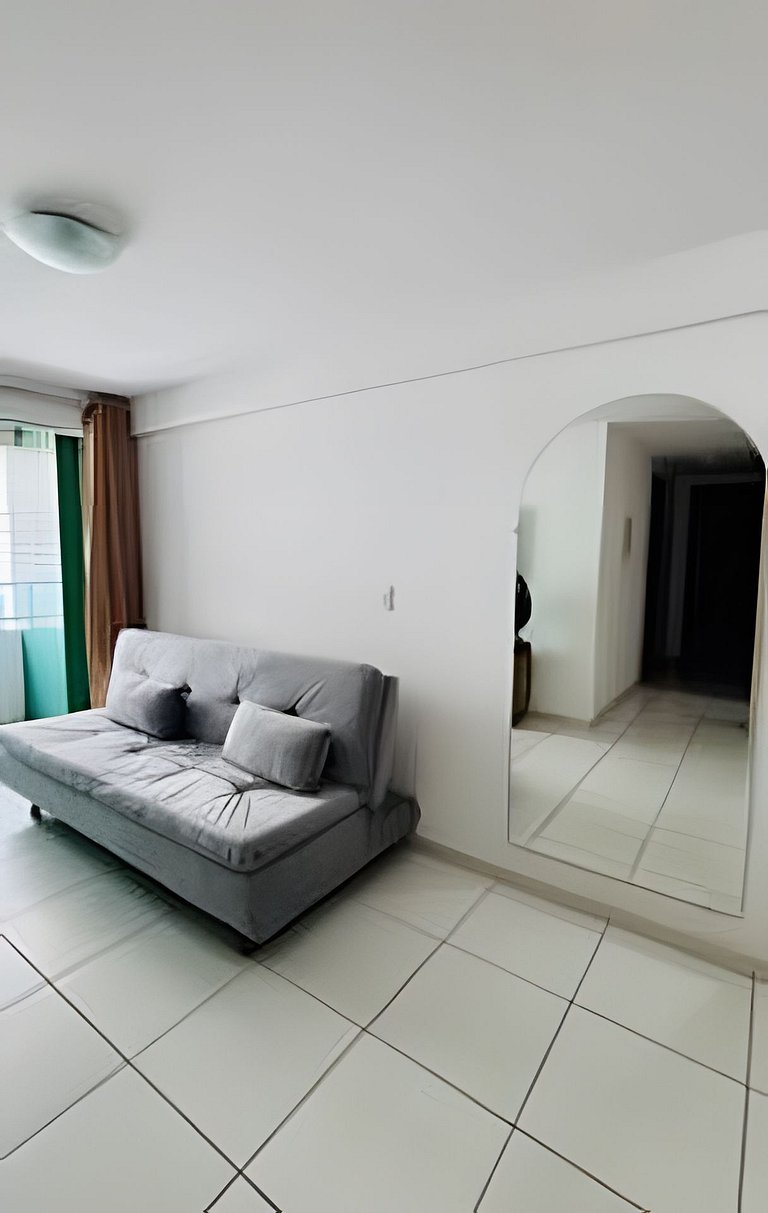 (409) Conforto em Cabo Branco • 2 Qtos  • Piscina