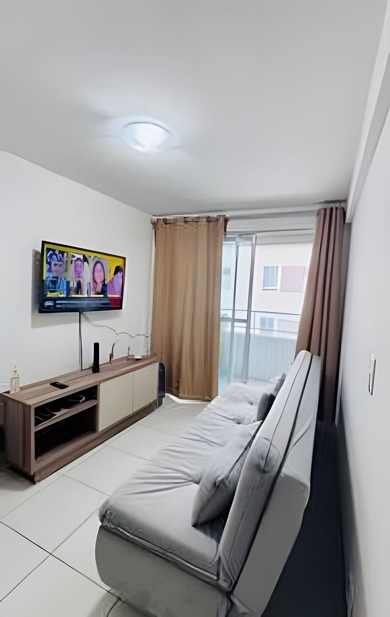 (409) Conforto em Cabo Branco • 2 Qtos  • Piscina