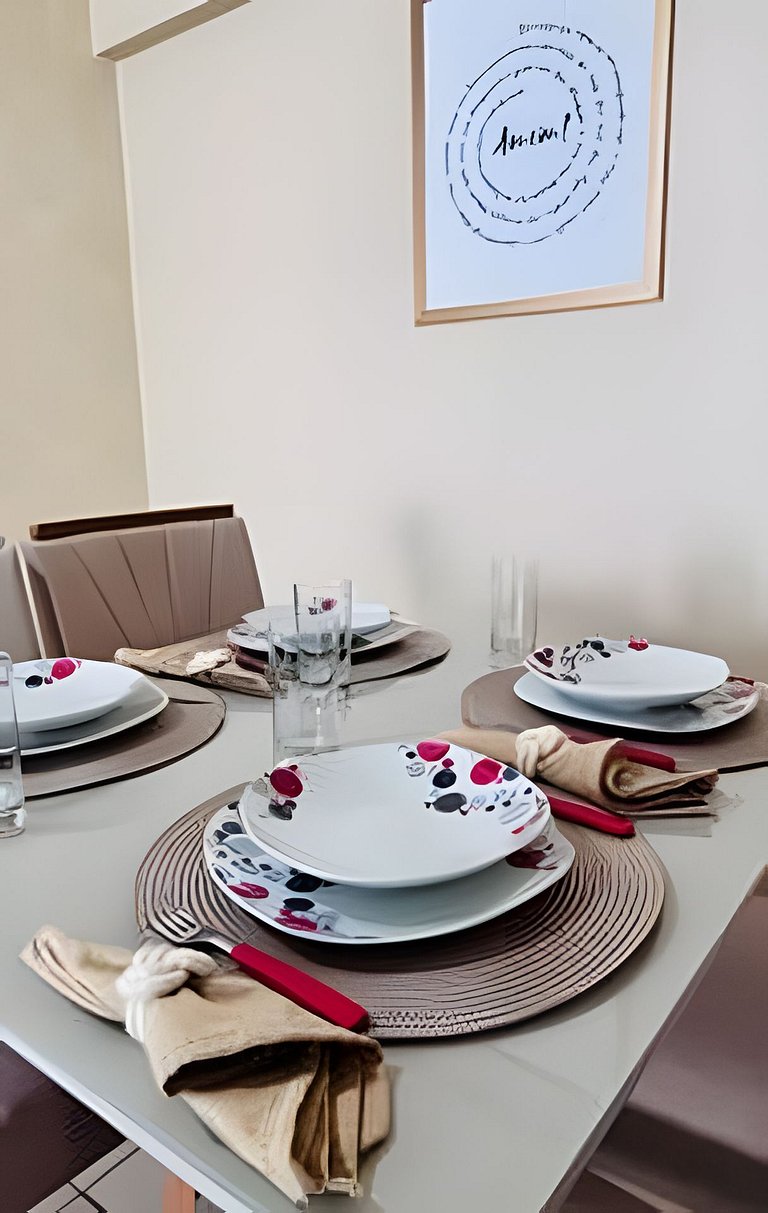 (409) Conforto em Cabo Branco • 2 Qtos  • Piscina