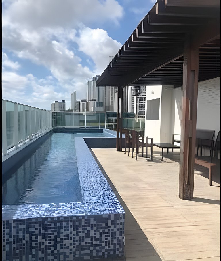 (409) Conforto em Cabo Branco • 2 Qtos  • Piscina