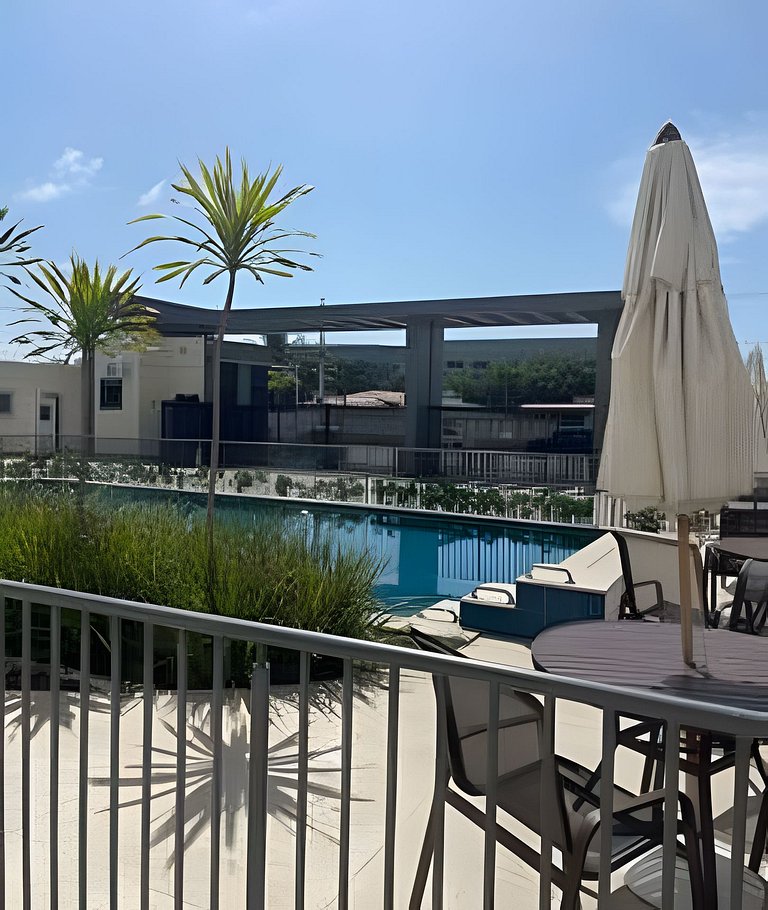 Apto 2 Qtos- Wi-Fi - Piscina - Lazer Completo