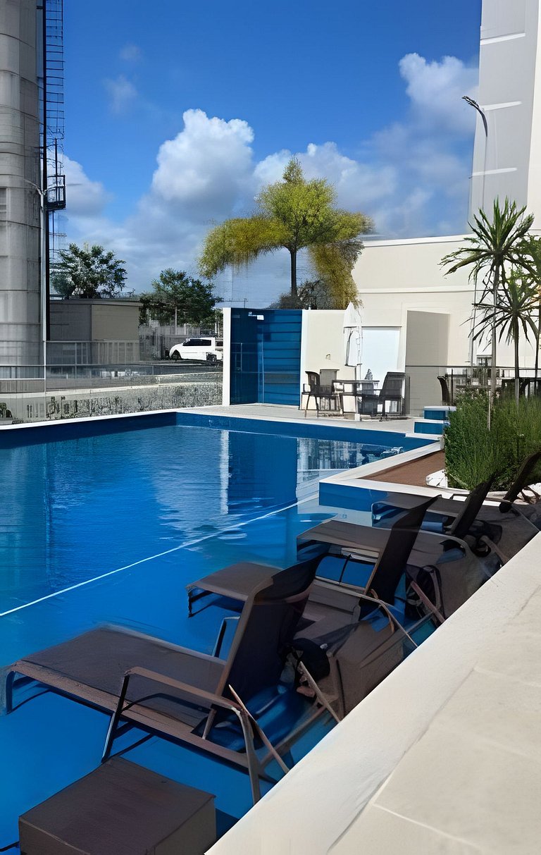 Apto 2 Qtos- Wi-Fi - Piscina - Lazer Completo