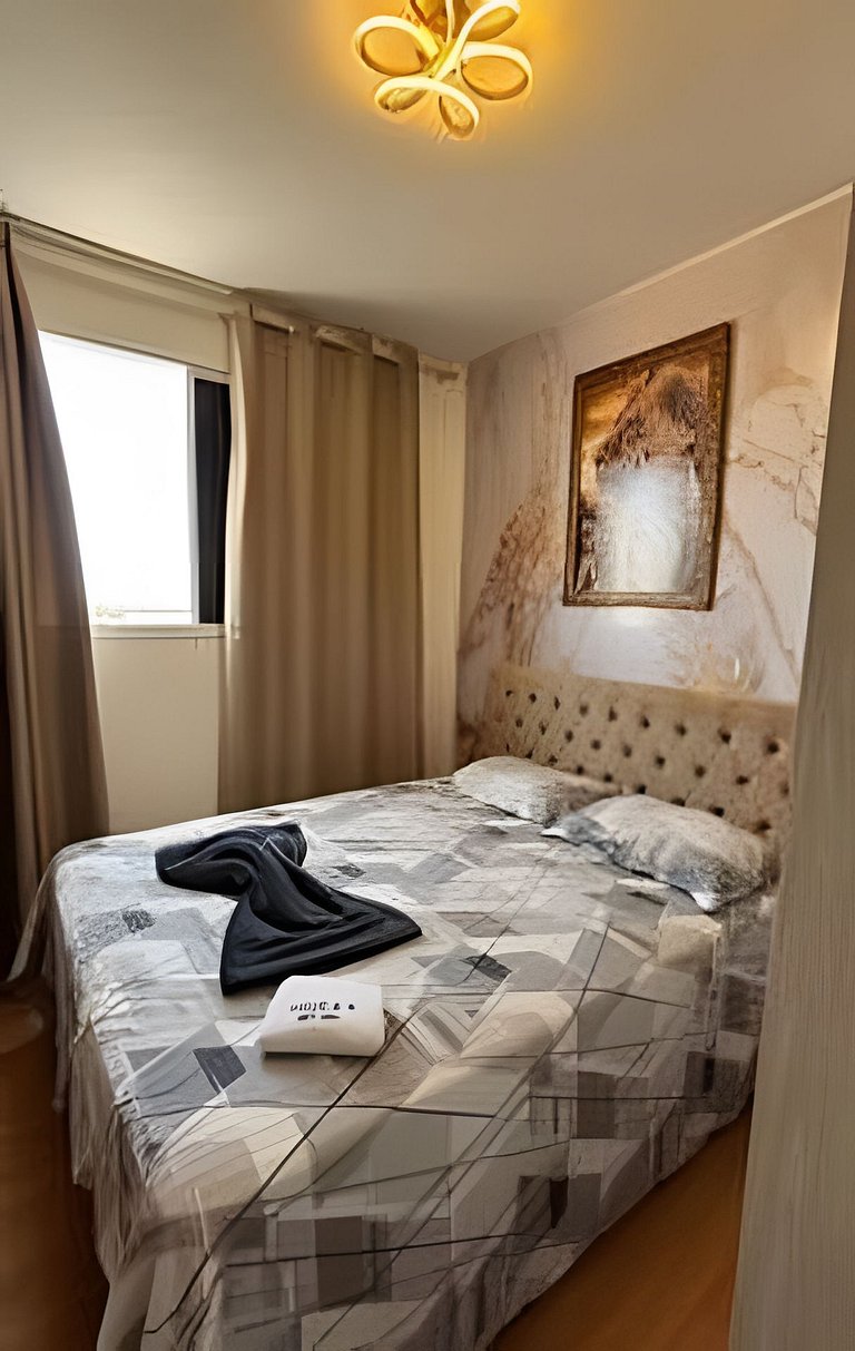 2 Qtos Lindo Apto| Praia +Lazer Completo+ Wi-Fi