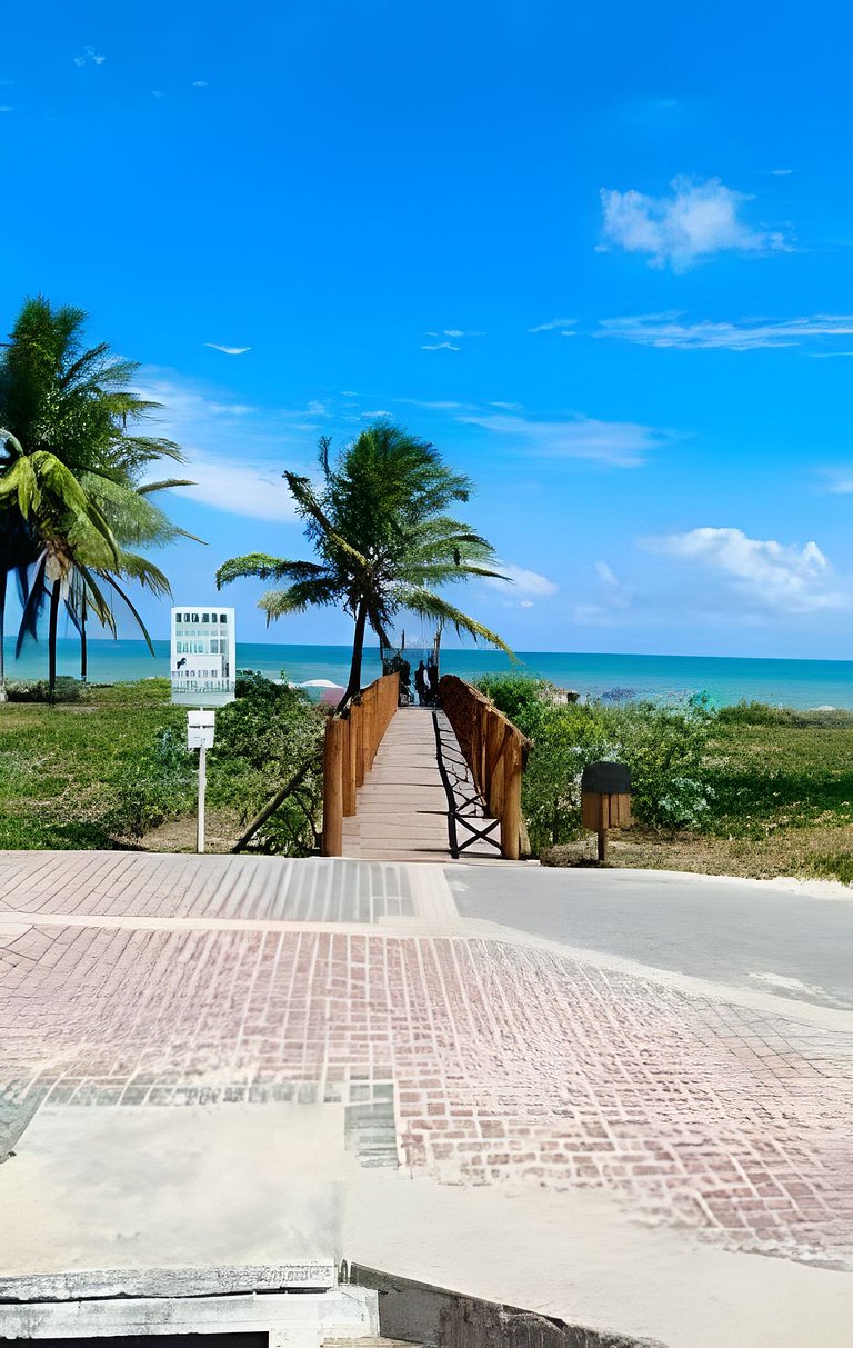 2 Qtos Lindo Apto| Praia +Lazer Completo+ Wi-Fi
