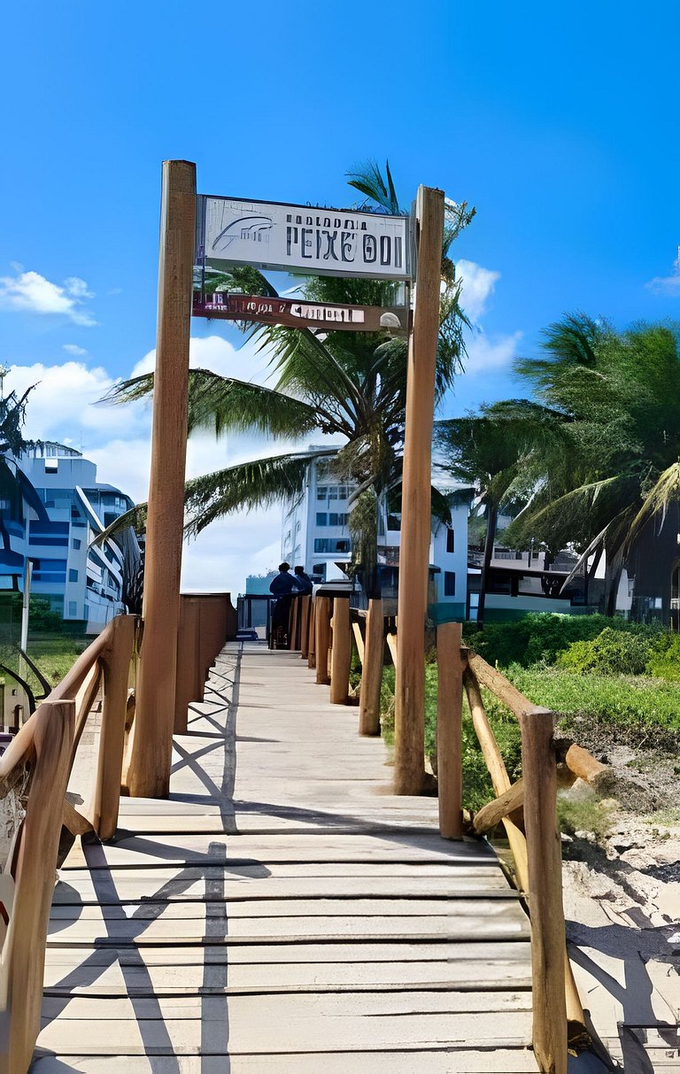 2 Qtos Lindo Apto| Praia +Lazer Completo+ Wi-Fi