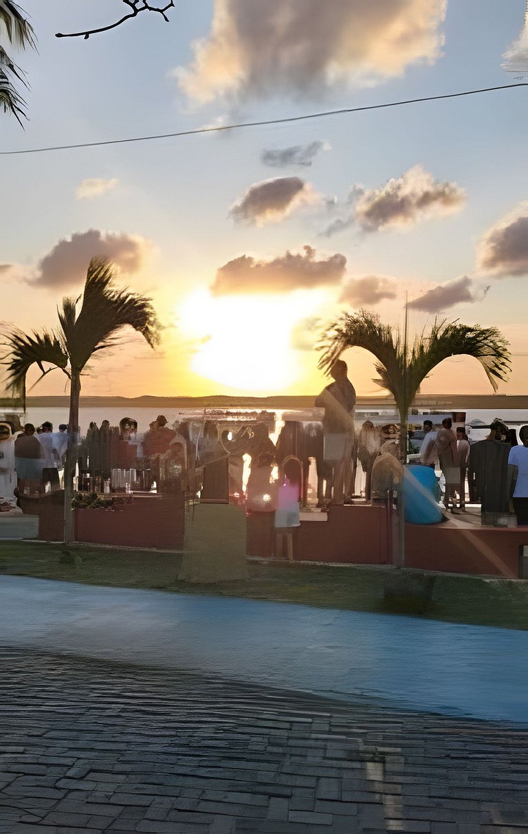 2 Qtos Lindo Apto| Praia +Lazer Completo+ Wi-Fi
