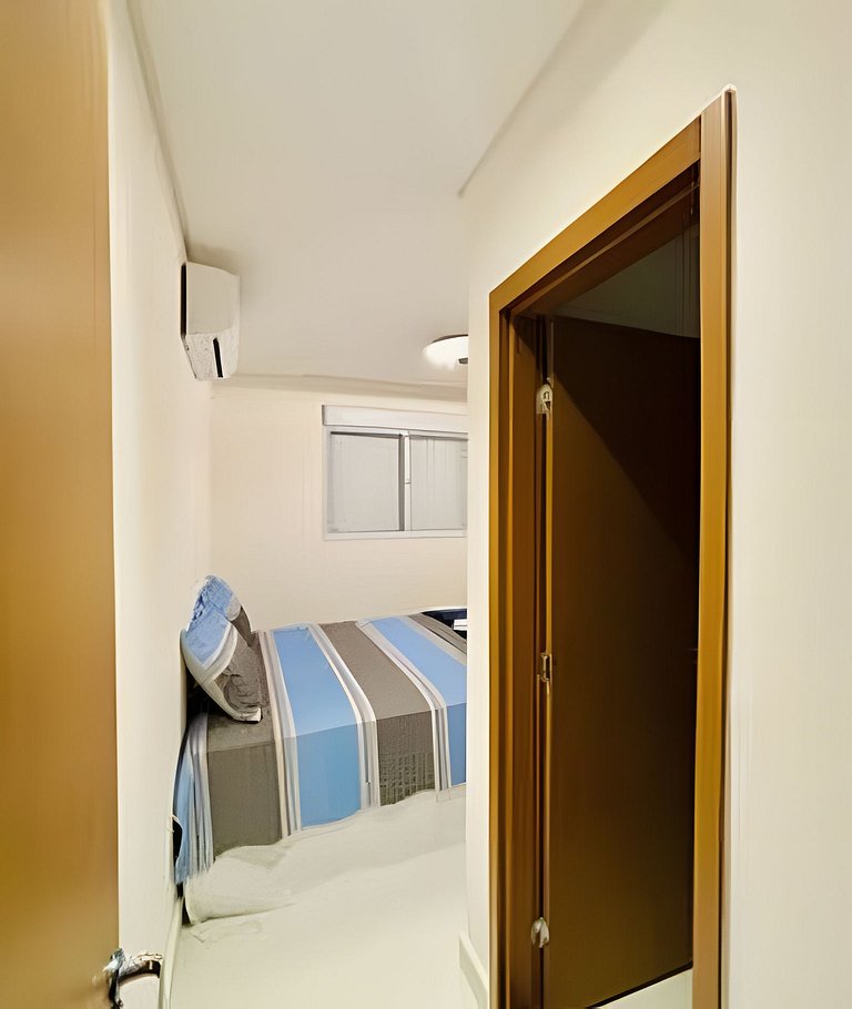 1501-Apto 2 Qts Vista Mar - Lazer e Tranquilidade