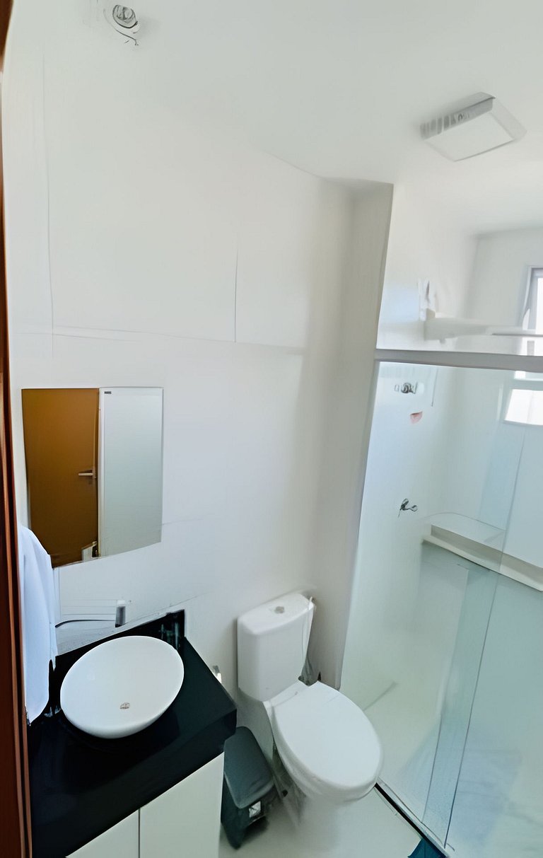 1501-Apto 2 Qts Vista Mar - Lazer e Tranquilidade