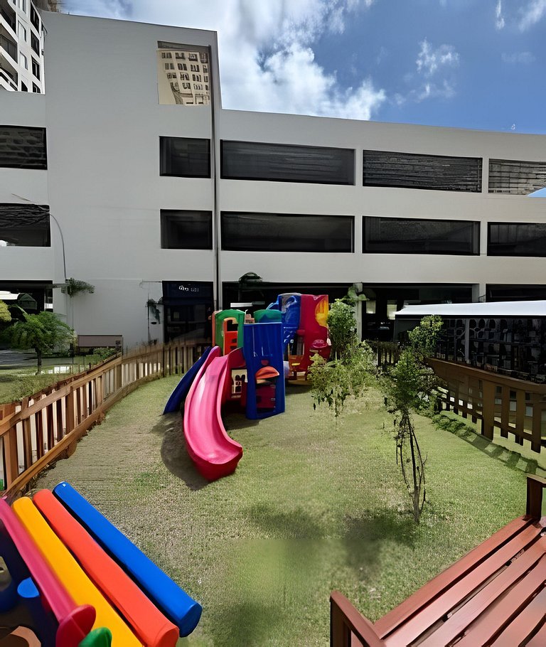 1501-Apto 2 Qts Vista Mar - Lazer e Tranquilidade