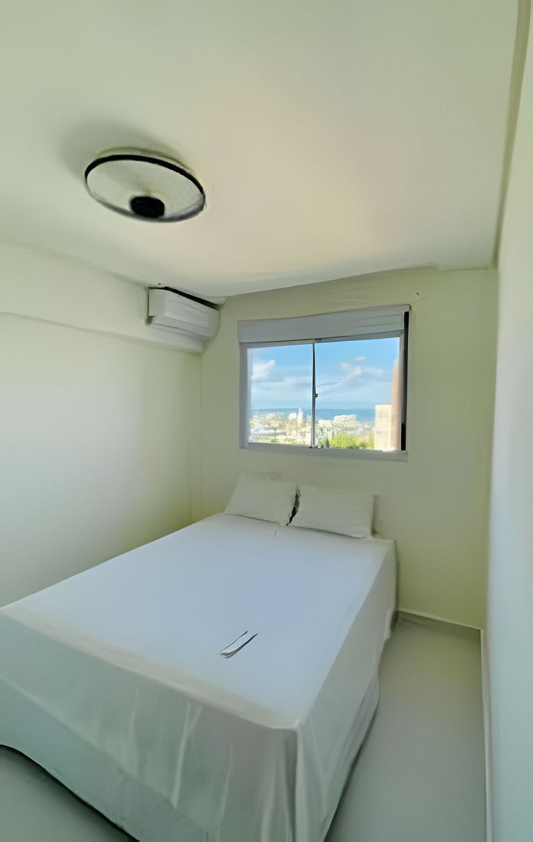 1501-Apto 2 Qts Vista Mar - Lazer e Tranquilidade