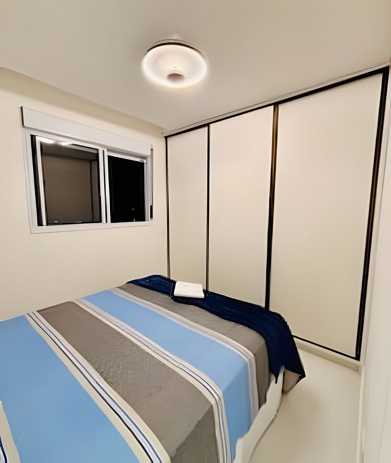 1501-Apto 2 Qts Vista Mar - Lazer e Tranquilidade