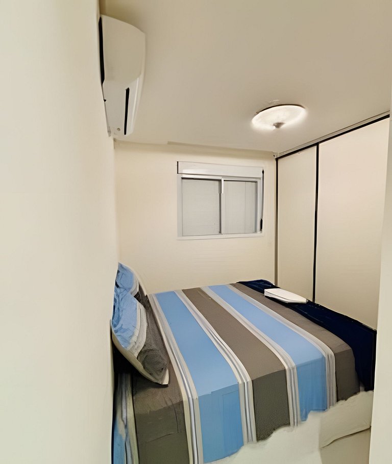 1501-Apto 2 Qts Vista Mar - Lazer e Tranquilidade