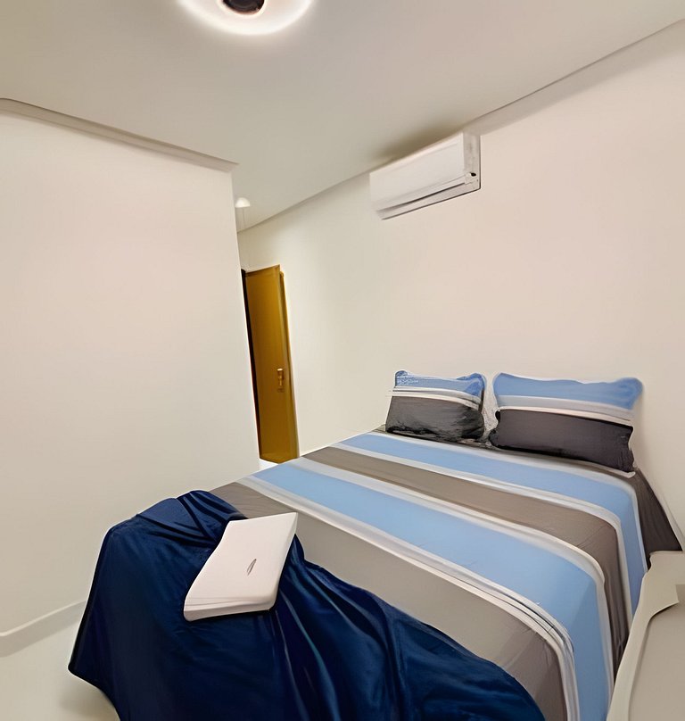 1501-Apto 2 Qts Vista Mar - Lazer e Tranquilidade