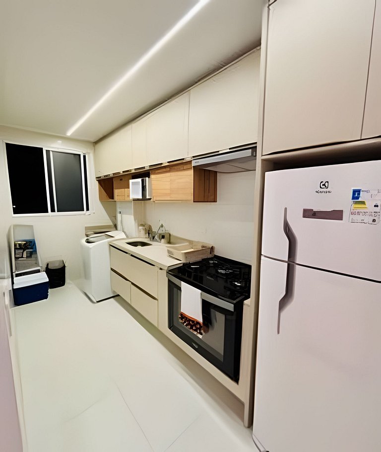 1501-Apto 2 Qts Vista Mar - Lazer e Tranquilidade